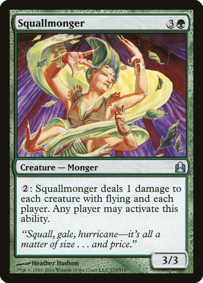 Squallmonger [Commander 2011] | Shuffle n Cut Hobbies & Games