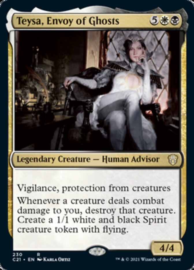 Teysa, Envoy of Ghosts [Commander 2021] | Shuffle n Cut Hobbies & Games