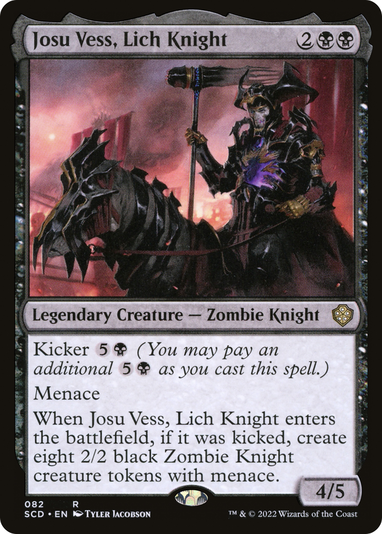 Josu Vess, Lich Knight [Starter Commander Decks] | Shuffle n Cut Hobbies & Games