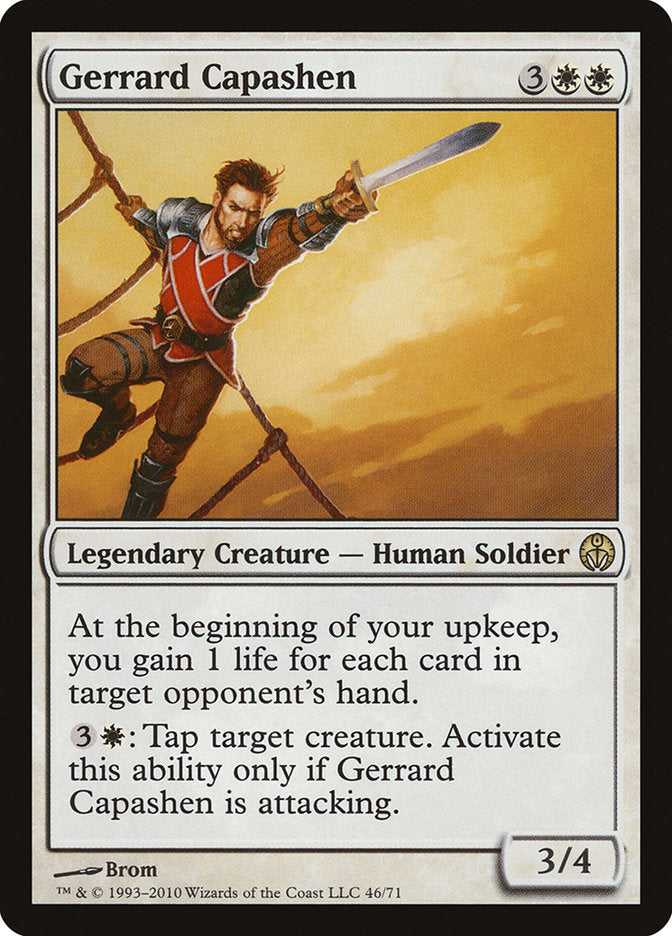 Gerrard Capashen [Duel Decks: Phyrexia vs. the Coalition] | Shuffle n Cut Hobbies & Games