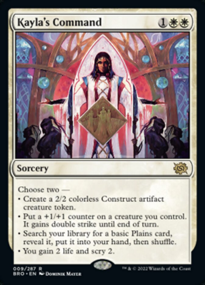 Kayla's Command [The Brothers' War] | Shuffle n Cut Hobbies & Games