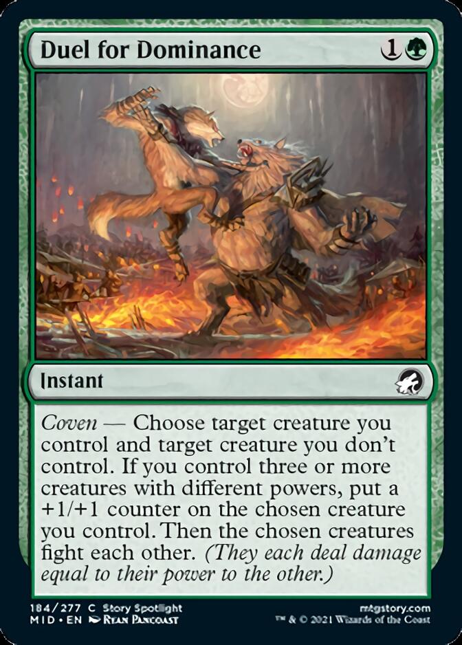 Duel for Dominance [Innistrad: Midnight Hunt] | Shuffle n Cut Hobbies & Games