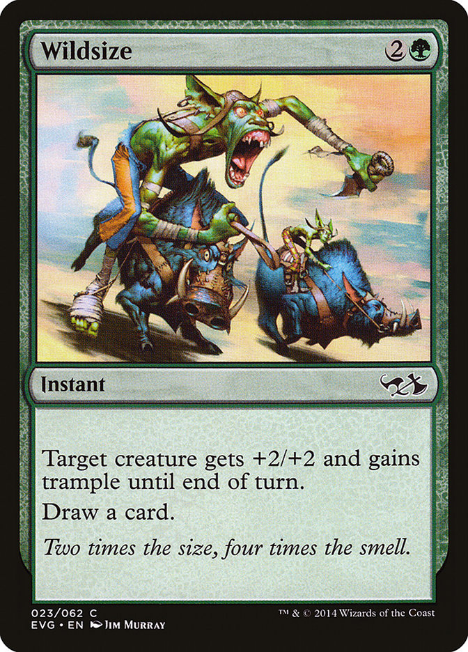 Wildsize (Elves vs. Goblins) [Duel Decks Anthology] | Shuffle n Cut Hobbies & Games