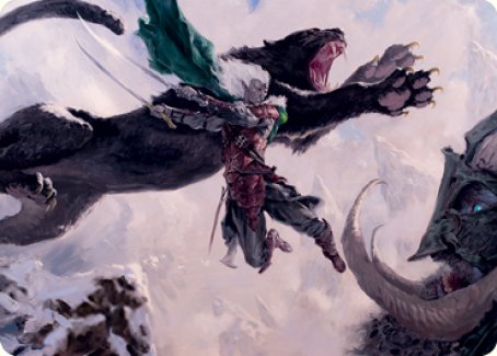 Drizzt Do'Urden Art Card [Dungeons & Dragons: Adventures in the Forgotten Realms Art Series] | Shuffle n Cut Hobbies & Games