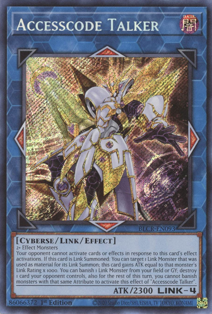 Accesscode Talker (Starlight Rare) [BLCR-EN093] Secret Rare | Shuffle n Cut Hobbies & Games