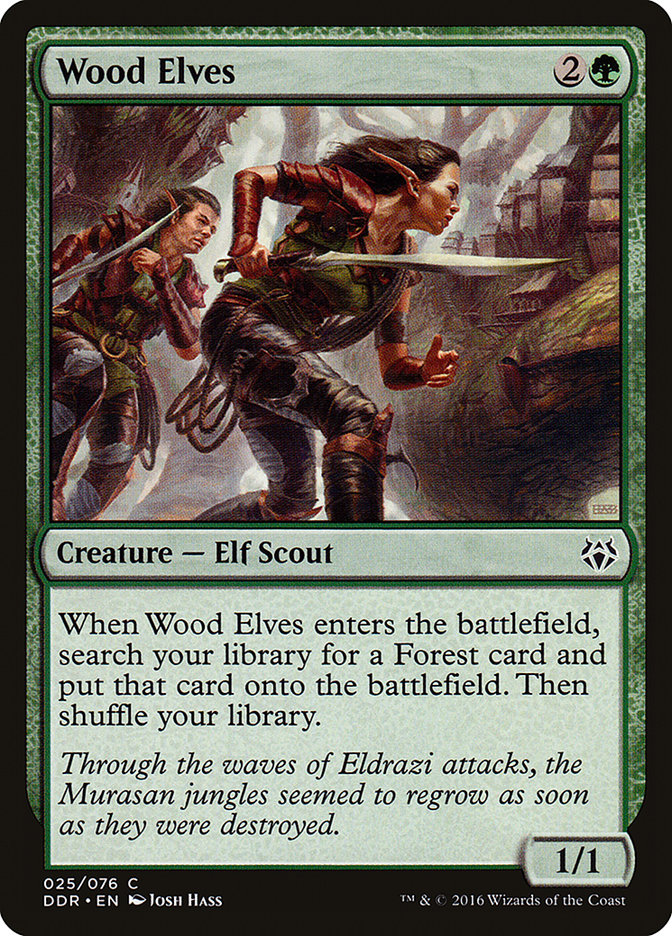 Wood Elves [Duel Decks: Nissa vs. Ob Nixilis] | Shuffle n Cut Hobbies & Games