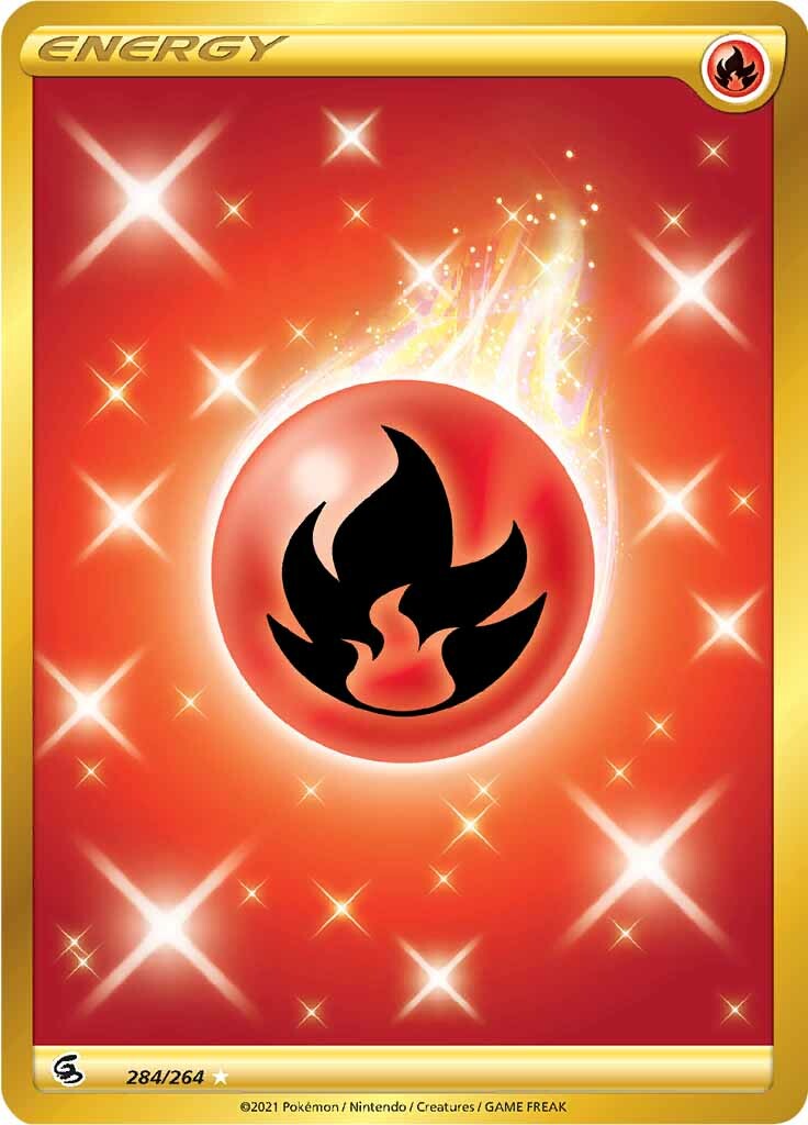 Fire Energy (284/264) [Sword & Shield: Fusion Strike] | Shuffle n Cut Hobbies & Games