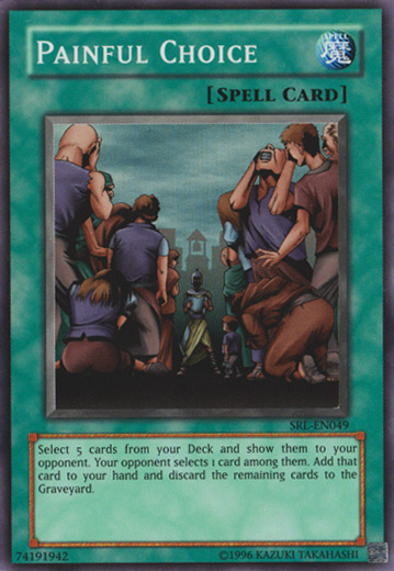 Painful Choice [SRL-049] Super Rare | Shuffle n Cut Hobbies & Games