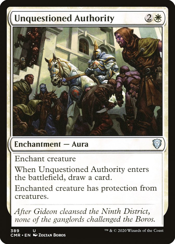 Unquestioned Authority [Commander Legends] | Shuffle n Cut Hobbies & Games