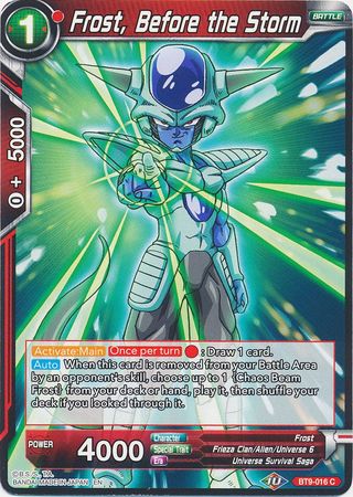 Frost, Before the Storm [BT9-016] | Shuffle n Cut Hobbies & Games