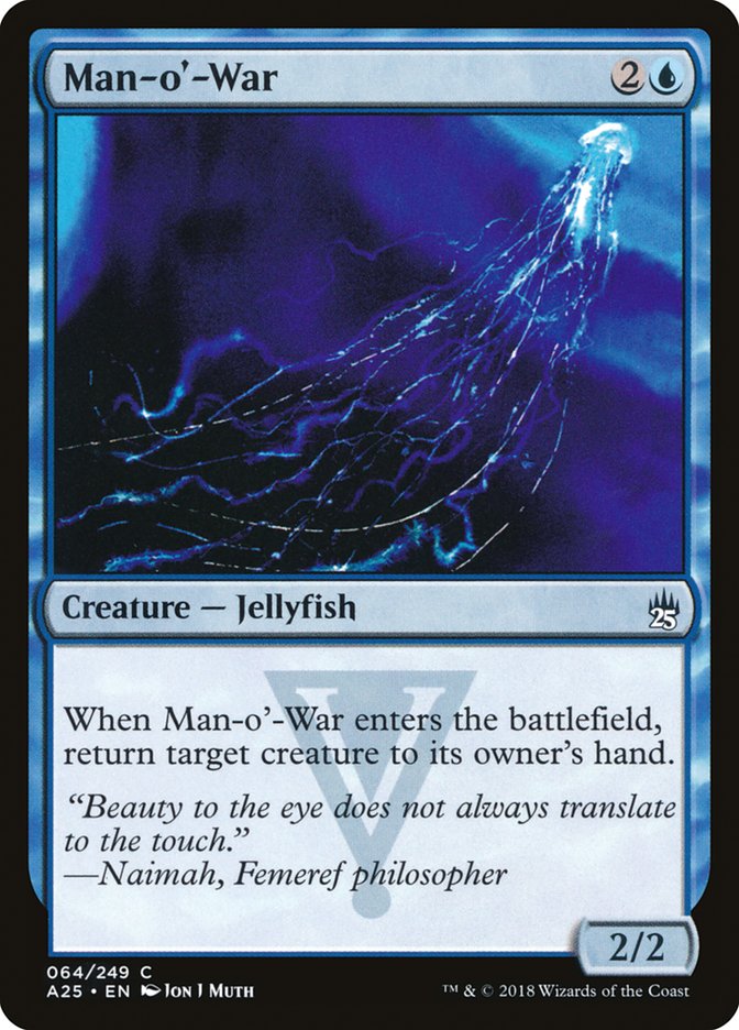 Man-o'-War [Masters 25] | Shuffle n Cut Hobbies & Games