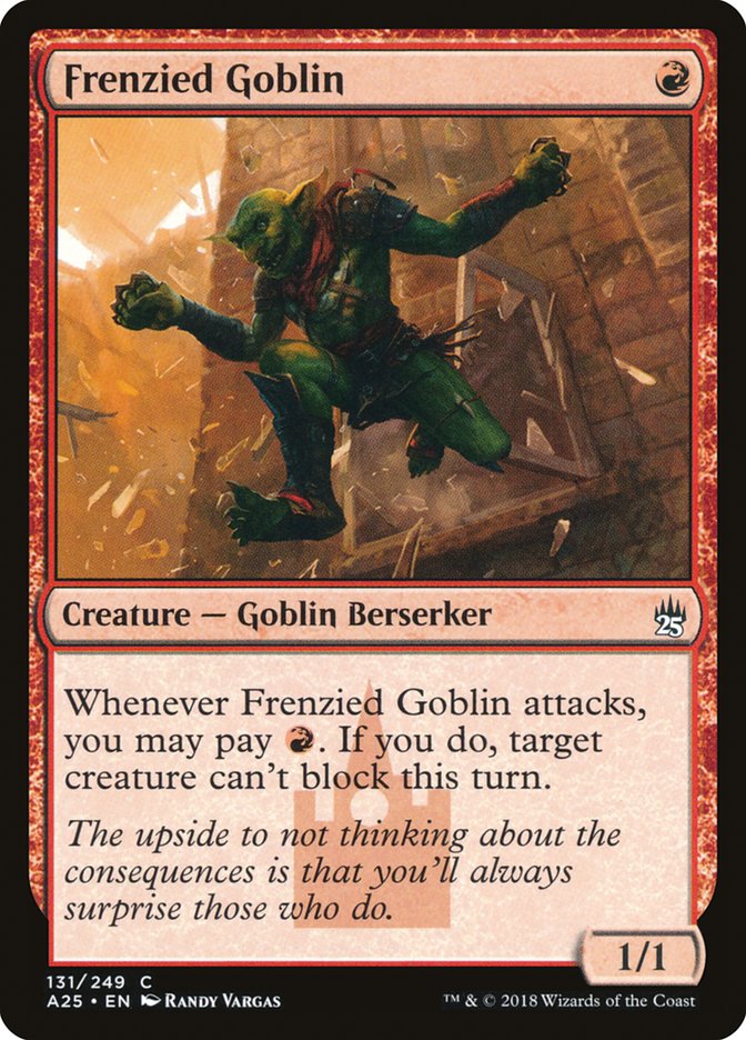 Frenzied Goblin [Masters 25] | Shuffle n Cut Hobbies & Games