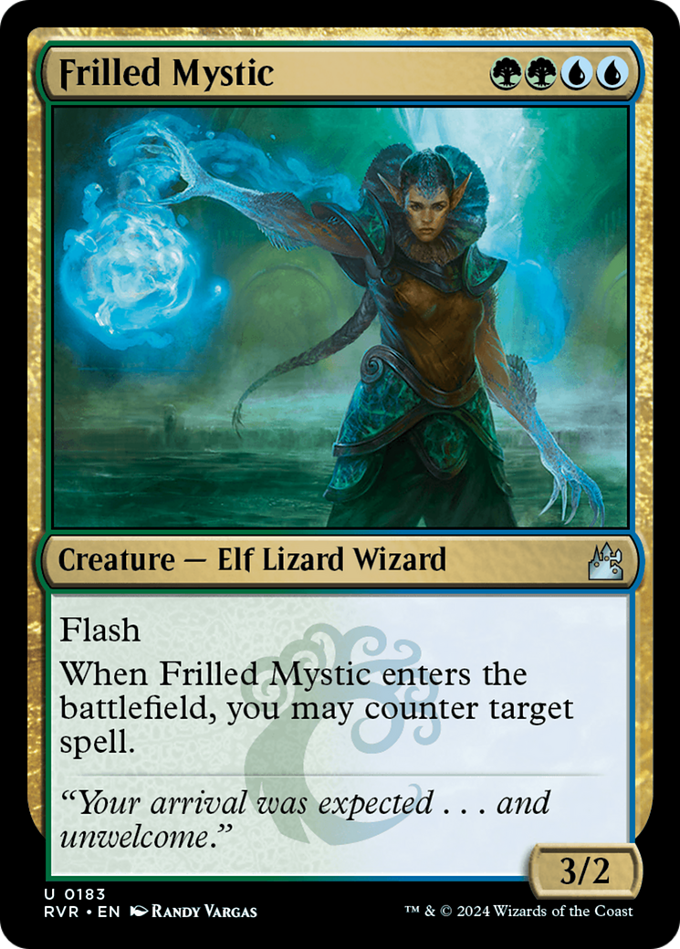 Frilled Mystic [Ravnica Remastered] | Shuffle n Cut Hobbies & Games