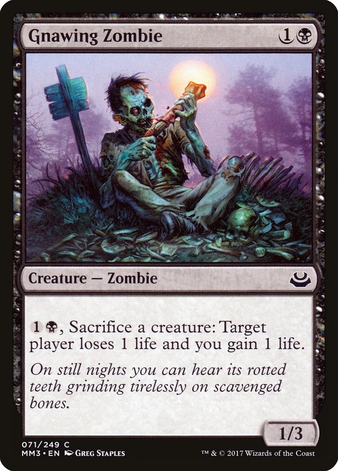 Gnawing Zombie [Modern Masters 2017] | Shuffle n Cut Hobbies & Games