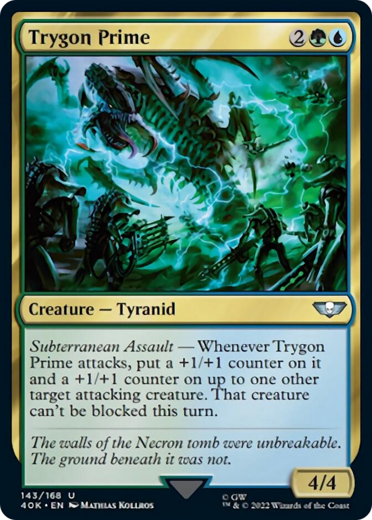 Trygon Prime (Surge Foil) [Warhammer 40,000] | Shuffle n Cut Hobbies & Games
