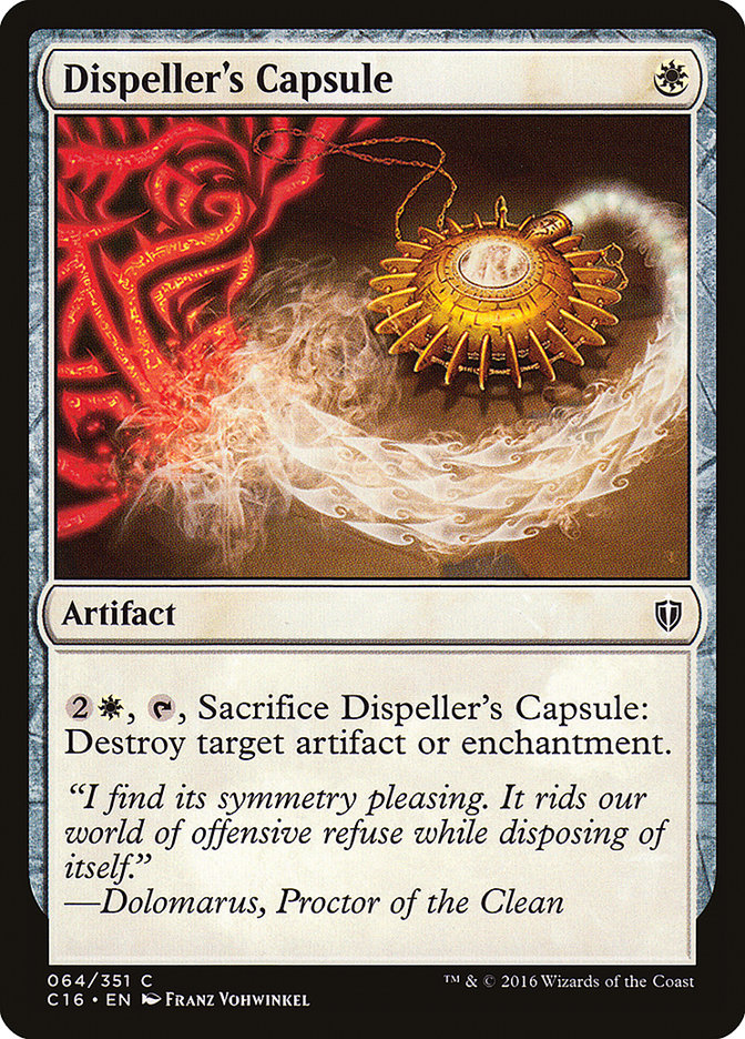 Dispeller's Capsule [Commander 2016] | Shuffle n Cut Hobbies & Games