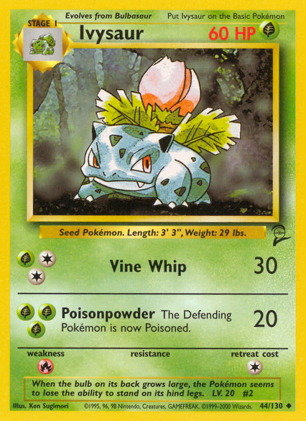Ivysaur (44/130) [Base Set 2] | Shuffle n Cut Hobbies & Games