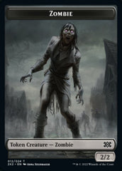 Zombie // Eldrazi Scion Double-Sided Token [Double Masters 2022 Tokens] | Shuffle n Cut Hobbies & Games