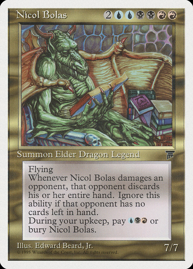 Nicol Bolas [Chronicles] | Shuffle n Cut Hobbies & Games
