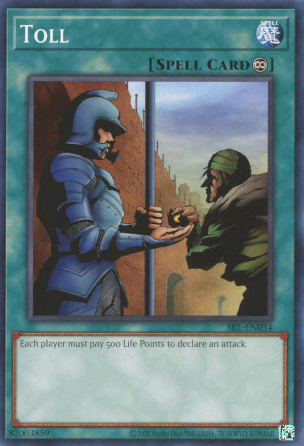 Toll [SRL-EN034] Common | Shuffle n Cut Hobbies & Games