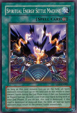 Spiritual Energy Settle Machine [LOD-EN082] Common | Shuffle n Cut Hobbies & Games