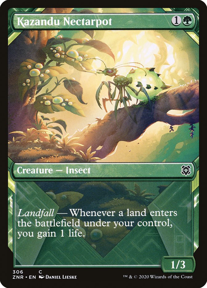 Kazandu Nectarpot (Showcase) [Zendikar Rising] | Shuffle n Cut Hobbies & Games