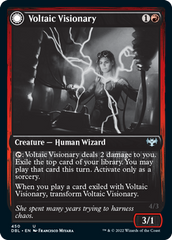 Voltaic Visionary // Volt-Charged Berserker [Innistrad: Double Feature] | Shuffle n Cut Hobbies & Games