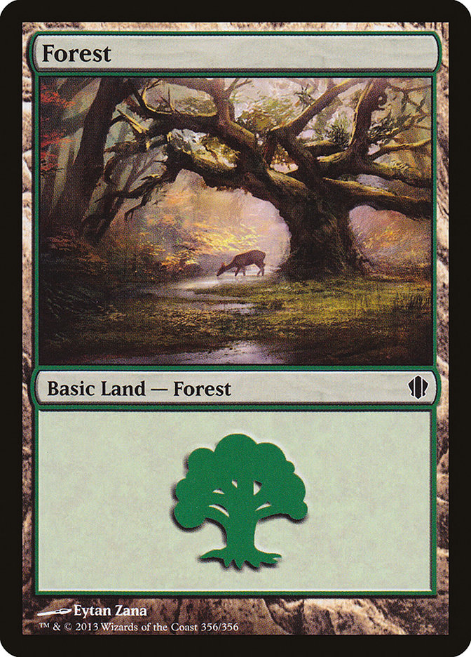 Forest (356) [Commander 2013] | Shuffle n Cut Hobbies & Games