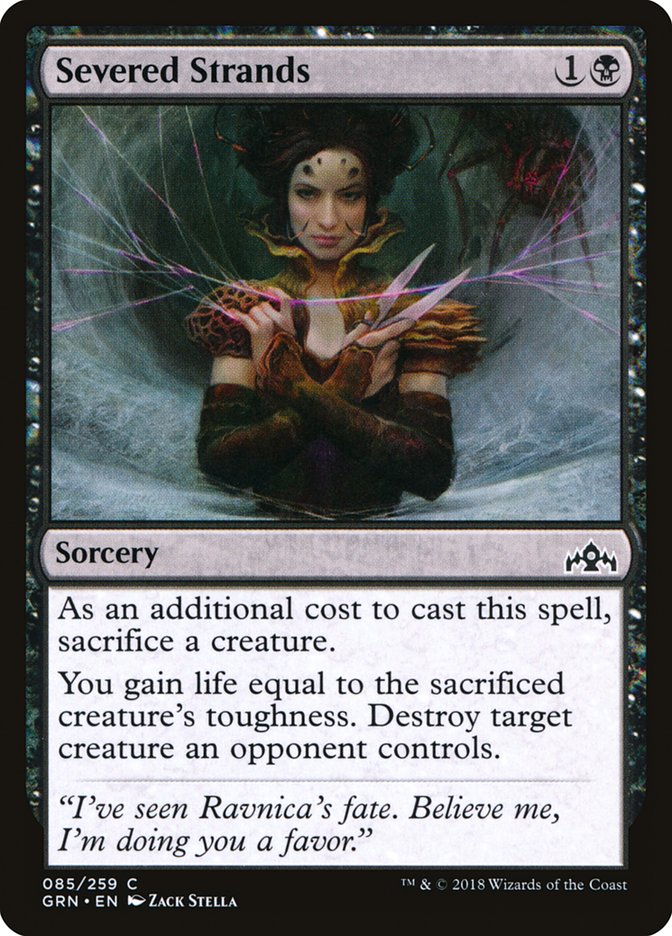 Severed Strands [Guilds of Ravnica] | Shuffle n Cut Hobbies & Games