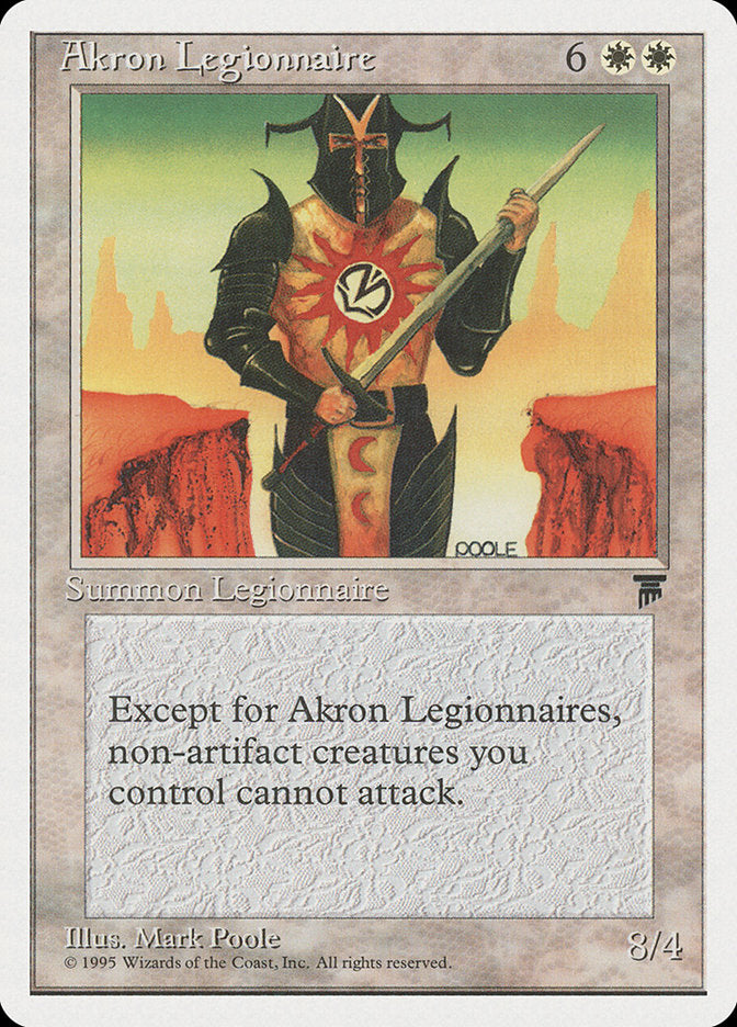 Akron Legionnaire [Chronicles] | Shuffle n Cut Hobbies & Games
