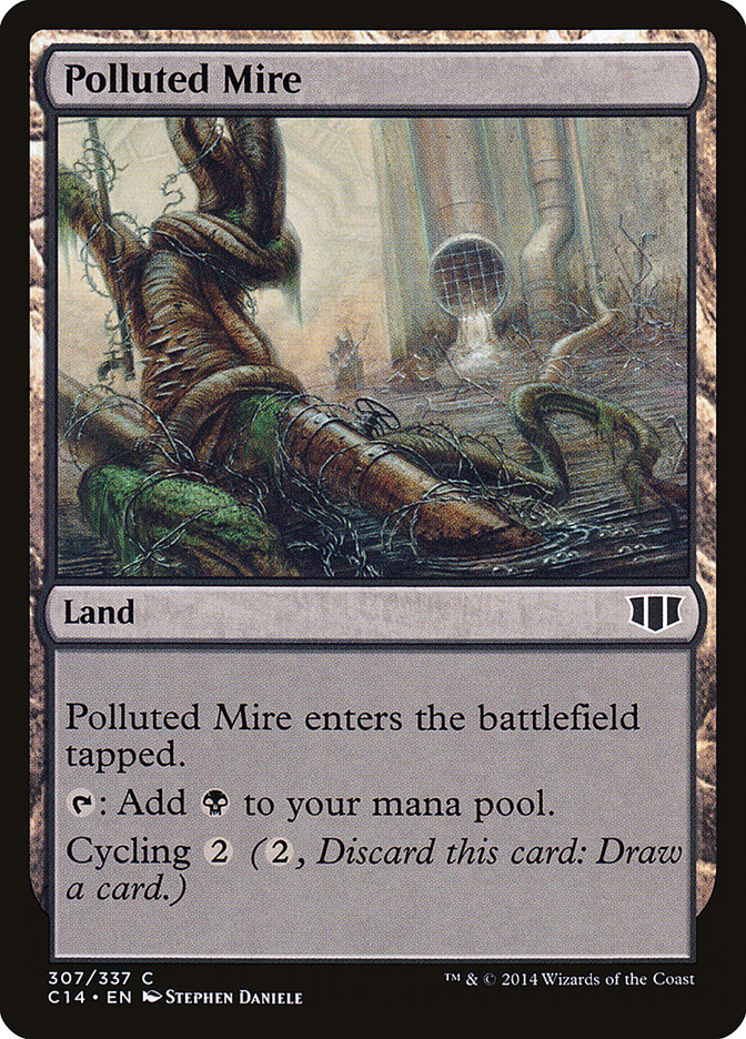 Polluted Mire [Commander 2014] | Shuffle n Cut Hobbies & Games