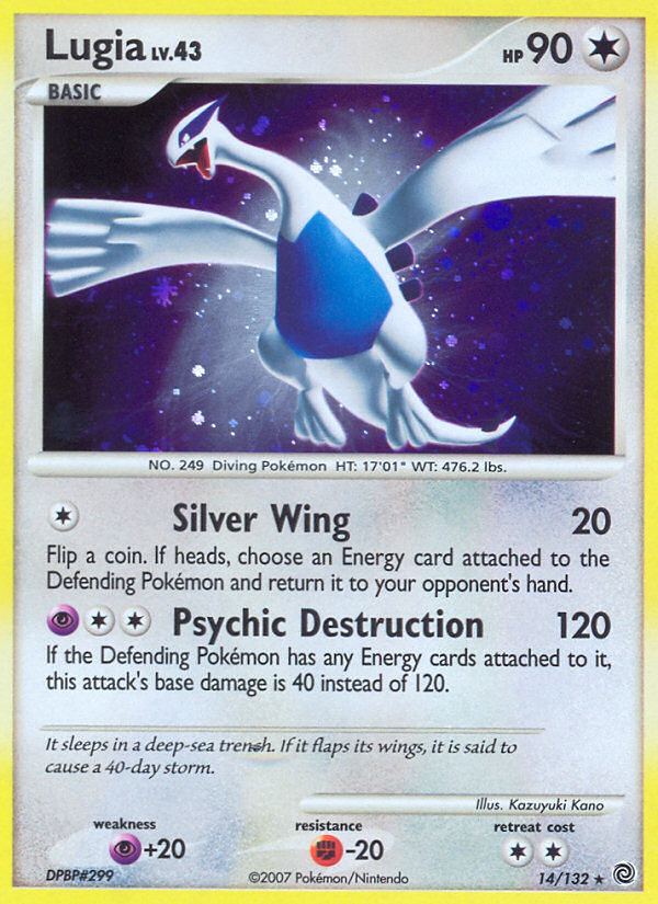 Lugia (14/132) [Diamond & Pearl: Secret Wonders] | Shuffle n Cut Hobbies & Games