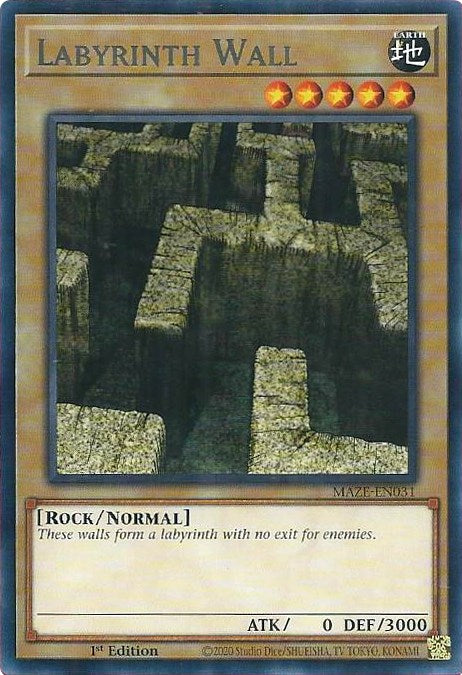 Labyrinth Wall [MAZE-EN031] Rare | Shuffle n Cut Hobbies & Games