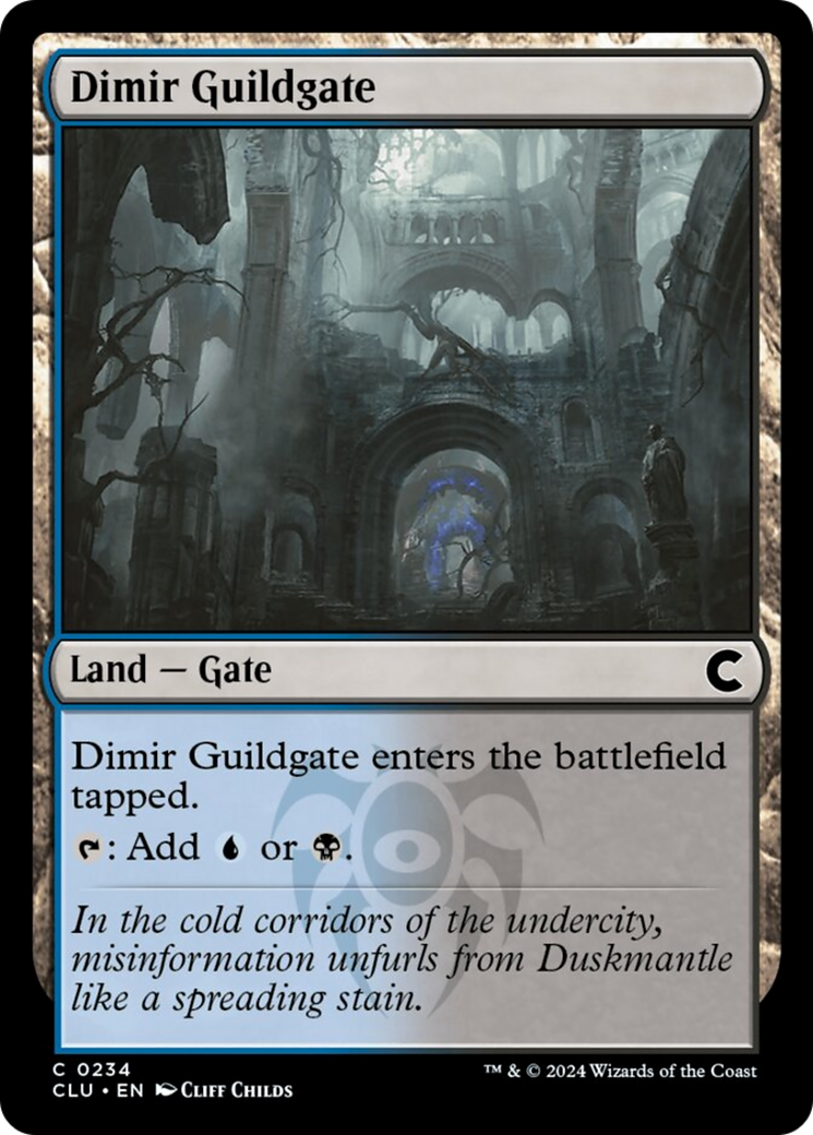 Dimir Guildgate [Ravnica: Clue Edition] | Shuffle n Cut Hobbies & Games