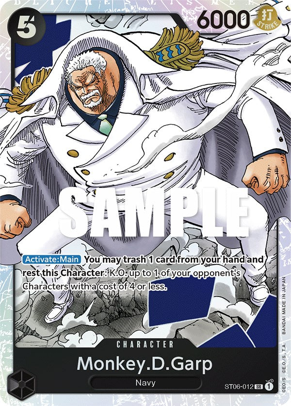 Monkey.D.Garp [Starter Deck: Absolute Justice] | Shuffle n Cut Hobbies & Games