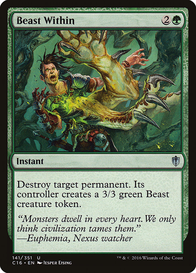 Beast Within [Commander 2016] | Shuffle n Cut Hobbies & Games