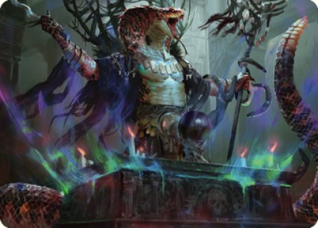 Sivriss, Nightmare Speaker Art Card (32) [Commander Legends: Battle for Baldur's Gate Art Series] | Shuffle n Cut Hobbies & Games