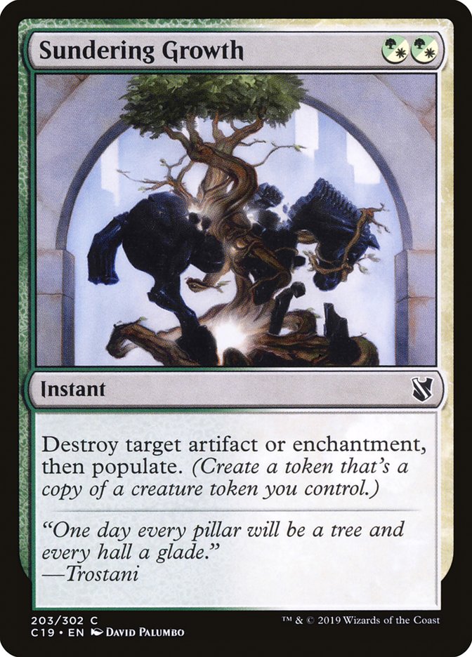 Sundering Growth [Commander 2019] | Shuffle n Cut Hobbies & Games