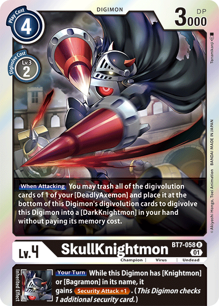 SkullKnightmon [BT7-058] [Next Adventure] | Shuffle n Cut Hobbies & Games