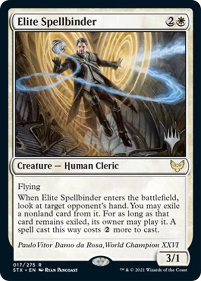 Elite Spellbinder (Promo Pack) [Strixhaven: School of Mages Promos] | Shuffle n Cut Hobbies & Games