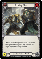 Buckling Blow (Yellow) [U-WTR058] (Welcome to Rathe Unlimited)  Unlimited Rainbow Foil | Shuffle n Cut Hobbies & Games