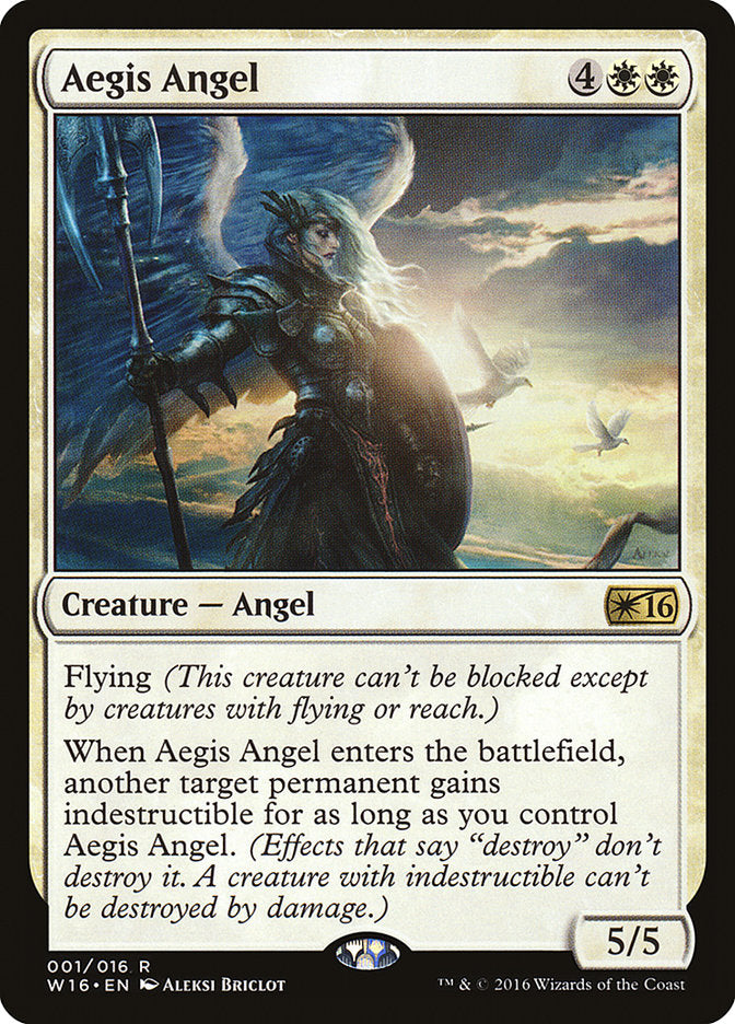 Aegis Angel [Welcome Deck 2016] | Shuffle n Cut Hobbies & Games