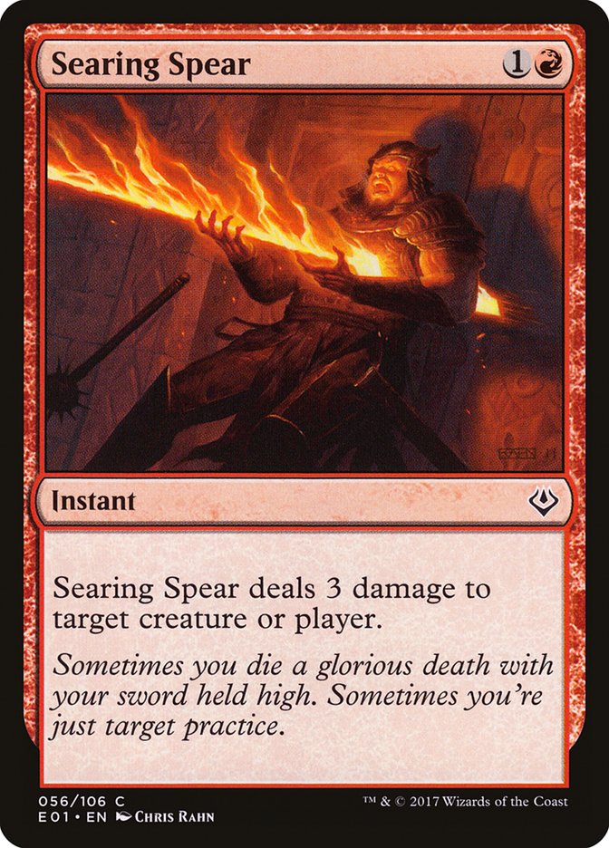 Searing Spear [Archenemy: Nicol Bolas] | Shuffle n Cut Hobbies & Games