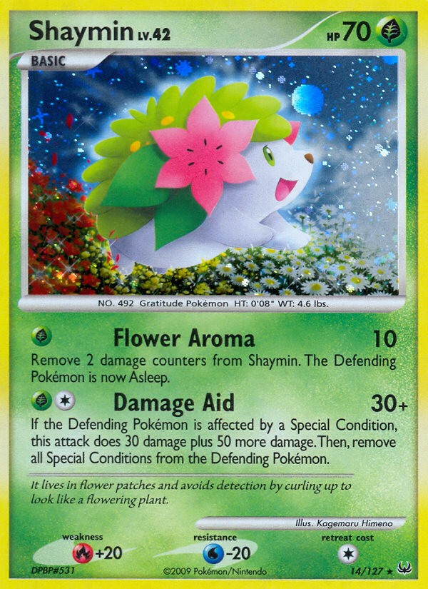 Shaymin (14/127) [Platinum: Base Set] | Shuffle n Cut Hobbies & Games