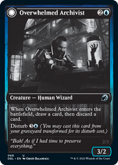 Overwhelmed Archivist // Archive Haunt [Innistrad: Double Feature] | Shuffle n Cut Hobbies & Games