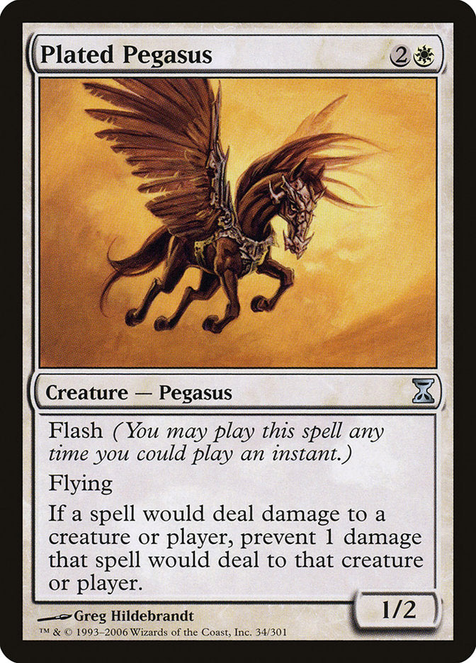 Plated Pegasus [Time Spiral] | Shuffle n Cut Hobbies & Games
