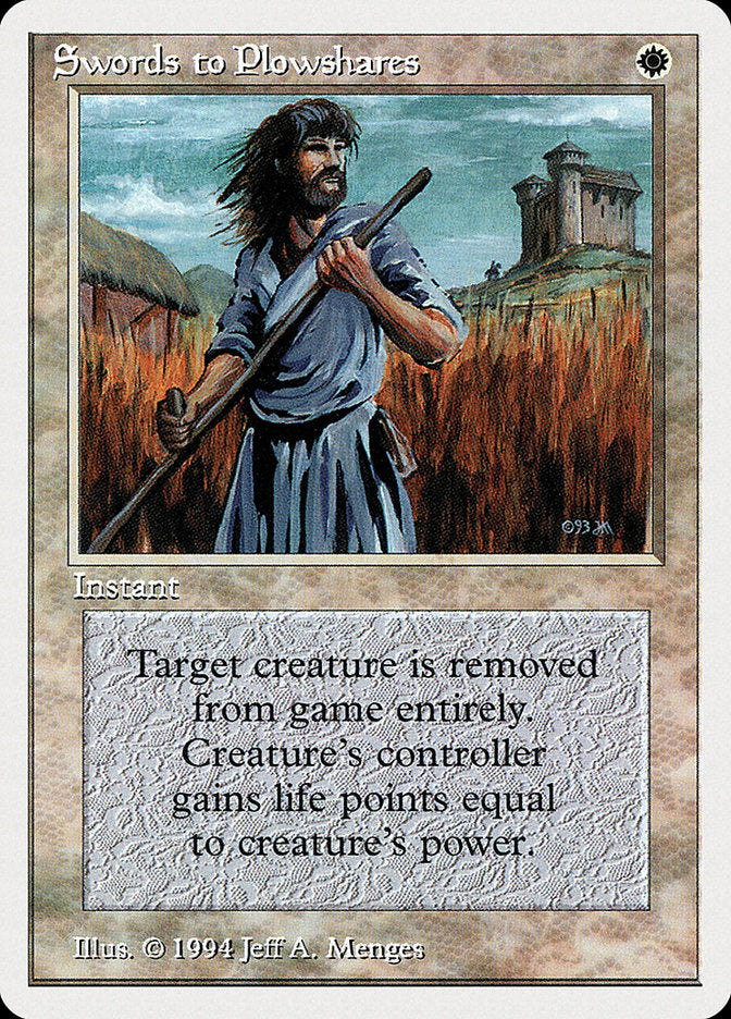 Swords to Plowshares [Summer Magic / Edgar] | Shuffle n Cut Hobbies & Games