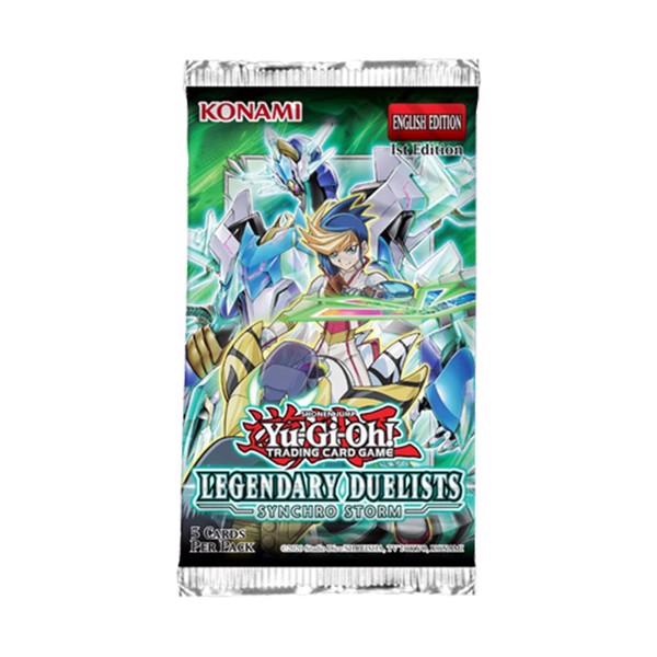 Booster Pack: Legendary Duelists: Synchro Storm (1st edition) | Shuffle n Cut Hobbies & Games