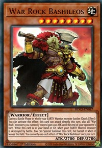 War Rock Bashileos [BLVO-EN097] Ultra Rare | Shuffle n Cut Hobbies & Games