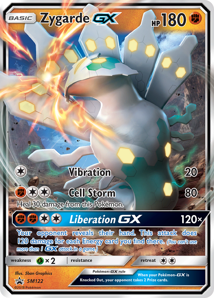 Zygarde GX (SM122) [Sun & Moon: Black Star Promos] | Shuffle n Cut Hobbies & Games